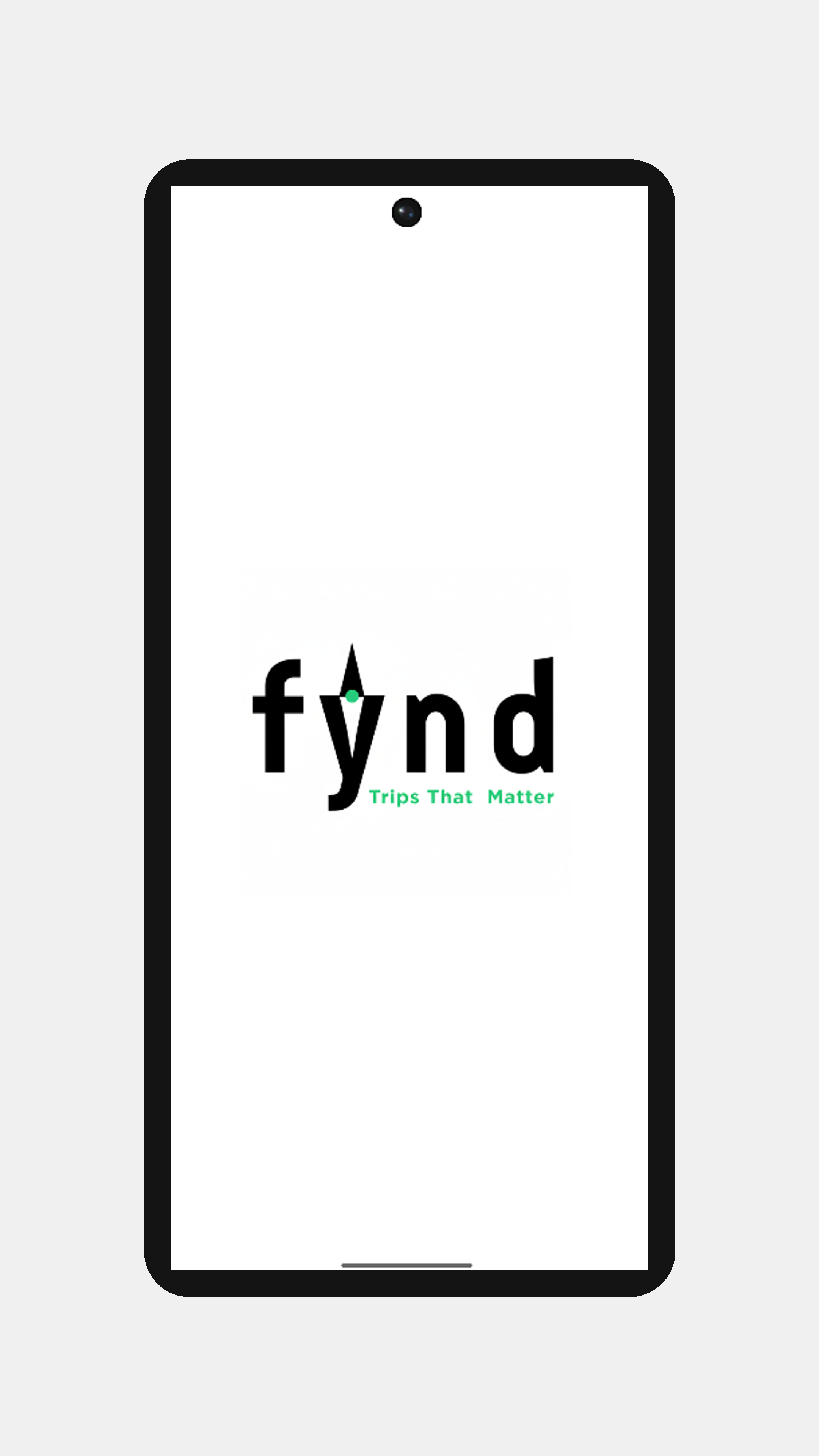 Fynd home screen